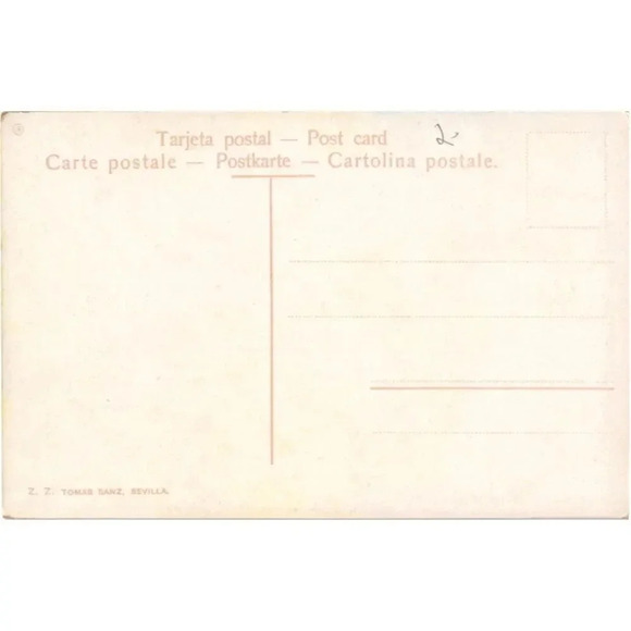 Sevilla Un Hortelano Spain Postcard - Picture 2 of 2